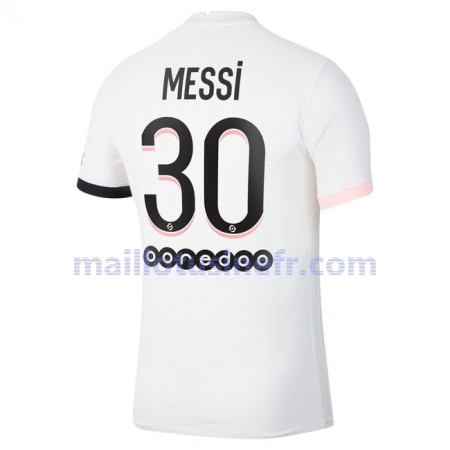 Maillot de Foot Paris Saint-Germain Lionel Messi 30 Extérieur 2021-22